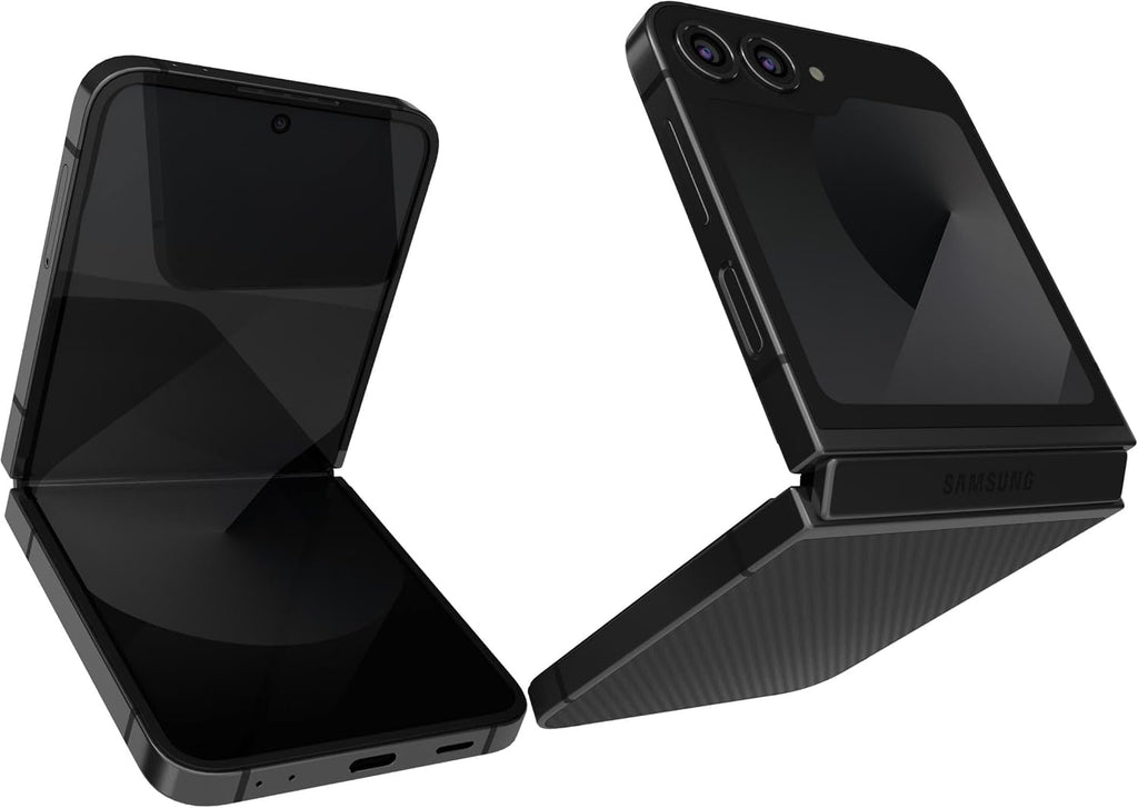 Samsung Galaxy Z Flip6, 256GB, Crafted Black - Unlocked (Renewed)