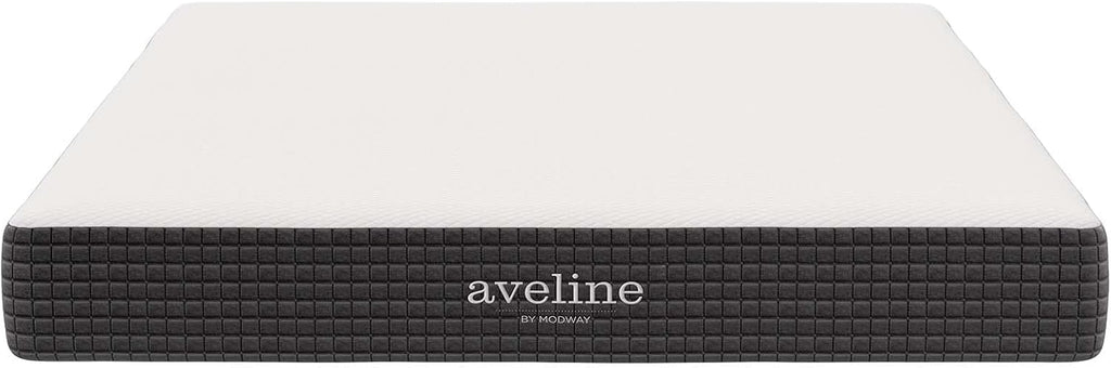 Modway Aveline 8” Gel Infused Memory Mattress with CertiPUR-US Certified Foam Queen Mattress