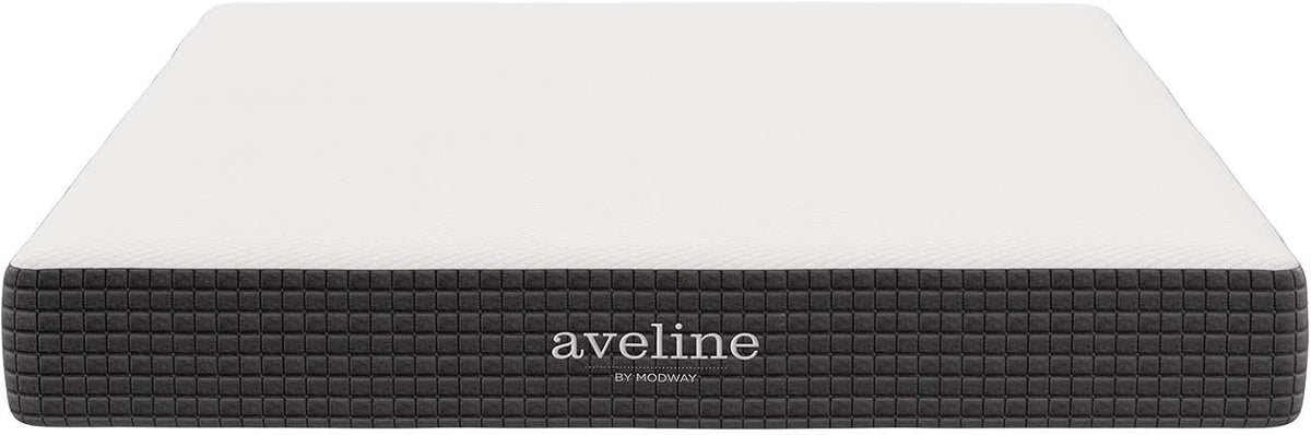 Modway Aveline 8” Gel Infused Memory Mattress with CertiPUR-US Certified Foam Queen Mattress