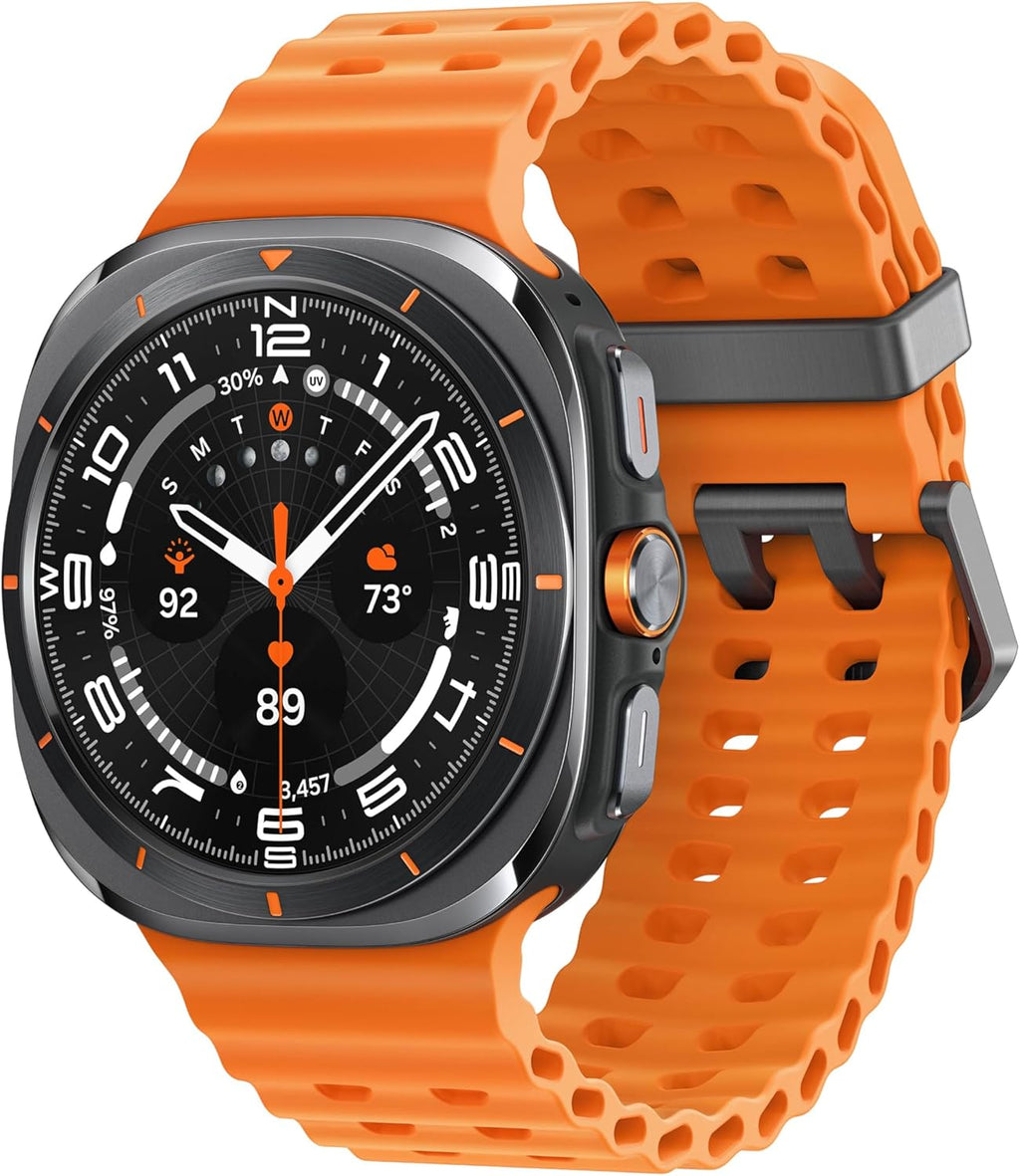 Samsung Galaxy Watch Ultra (2025) 47mm LTE Smartwatch, Titanium Casing, Advanced Sleep Coaching, Running Coach, Energy Score, Heart Rate Tracking, GPS, Titanium Gray US Version, 2 Yr Warranty