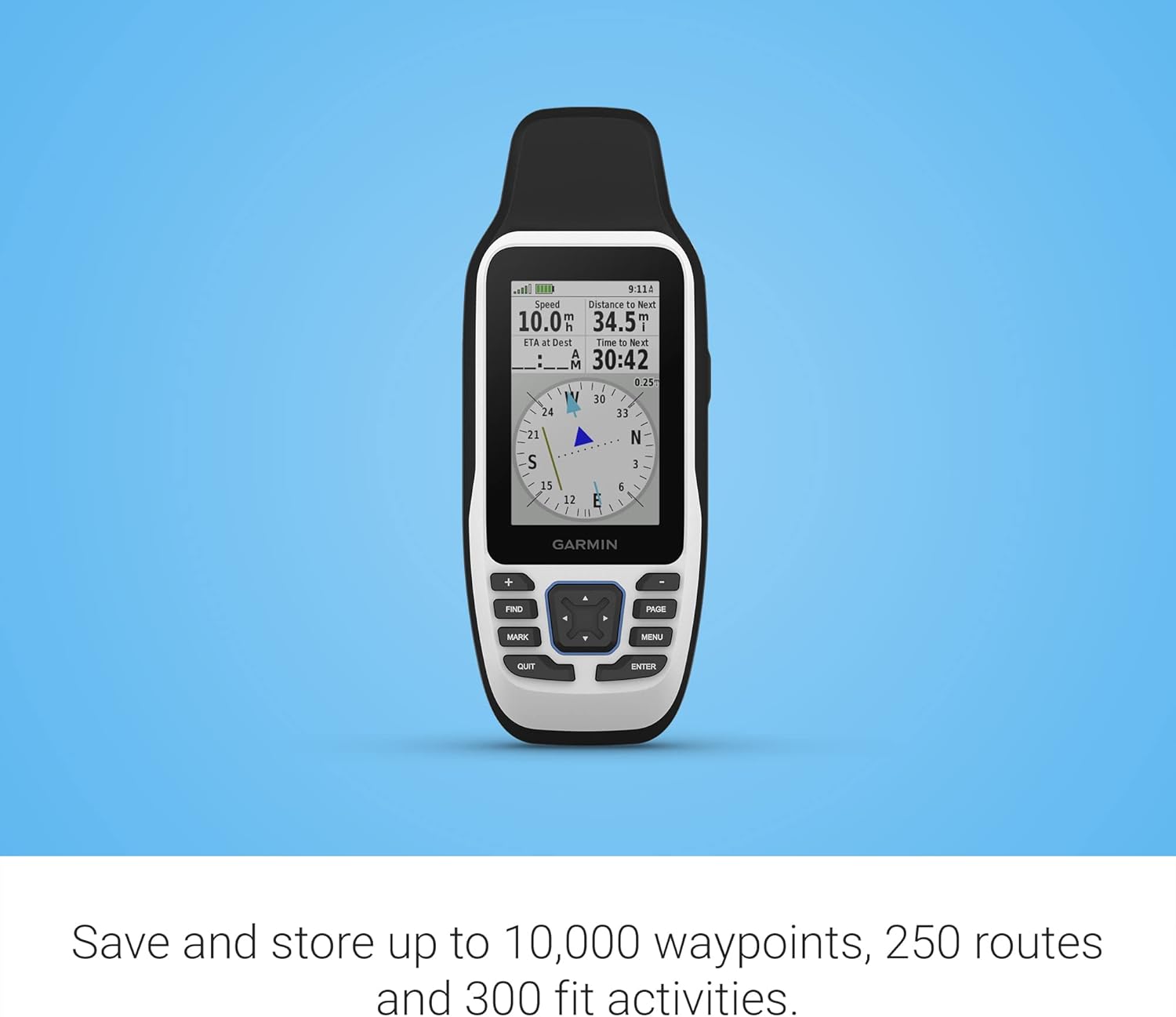 Garmin GPSMAP 79s, Marine GPS Handheld with Worldwide Basemap, Rugged Design and Floats in Water