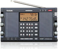 Tecsun H501 Digital Worldband AM/FM Shortwave Longwave Radio with SSB Reception, Dual Speakers, & MP3 Player, Matte Black
