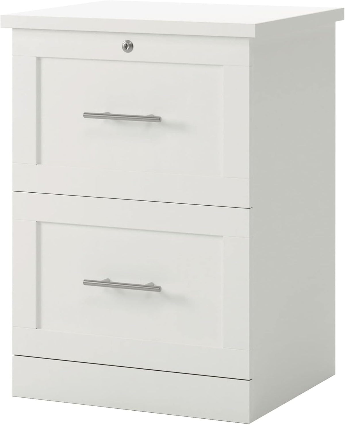 Realspace® 28-1/8 in. X 19 in Vertical 2-Drawer File Cabinet, White