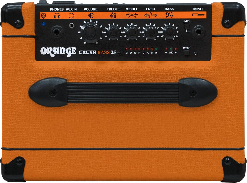 Orange Crush Bass 25 25W 8" Guitar Amplifier and Speaker Combo,