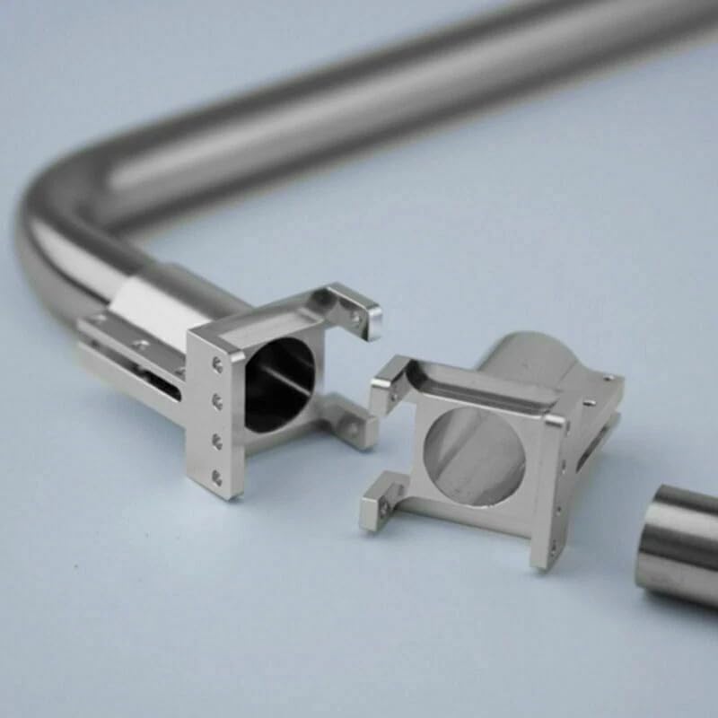 1/14 Rc Model DIY Tmy American King Truck Exhaust Pipe Metal Car Parts