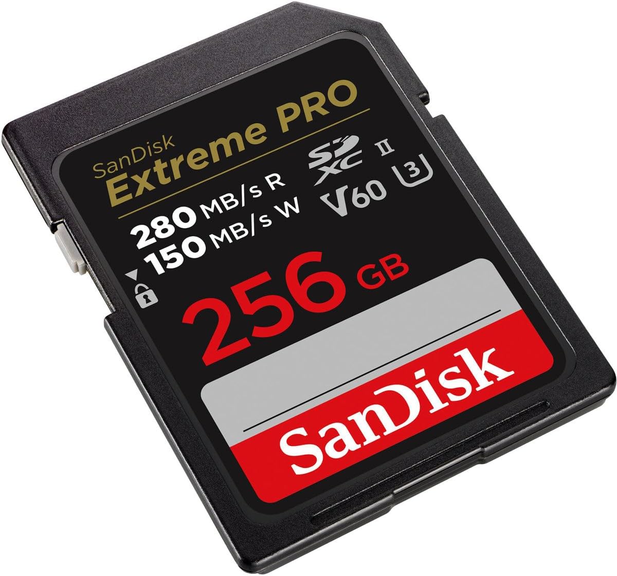 SANDISK 256GB Extreme PRO SDXC Class 10 UHS-2 V60 Flash Memory Card