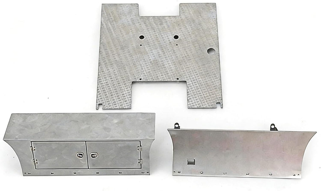 Lesu Rc Metal Side Skirt Plate 1/14 DIY Tmy SCA R470 R620 Tractor Truck