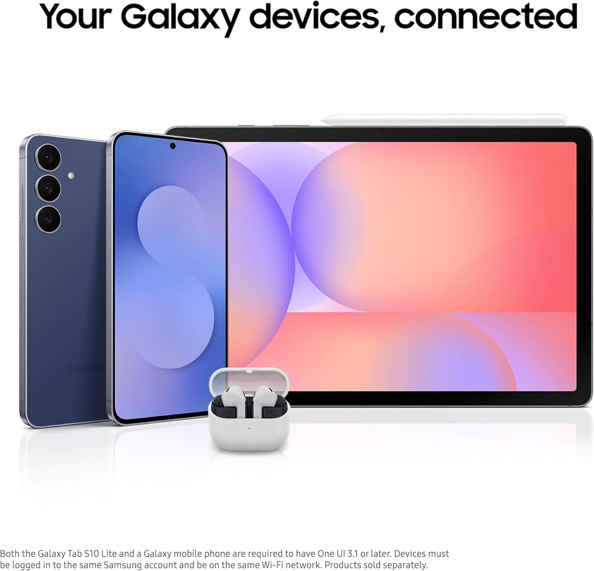Samsung Galaxy Tab S10 Lite, 6GB RAM, 128GB, 2TB Expand, Long Battery Life, 10.9” LCD, S Pen for Note-Taking, Exynos 1380, Circle to Search, AI Tools, Gray