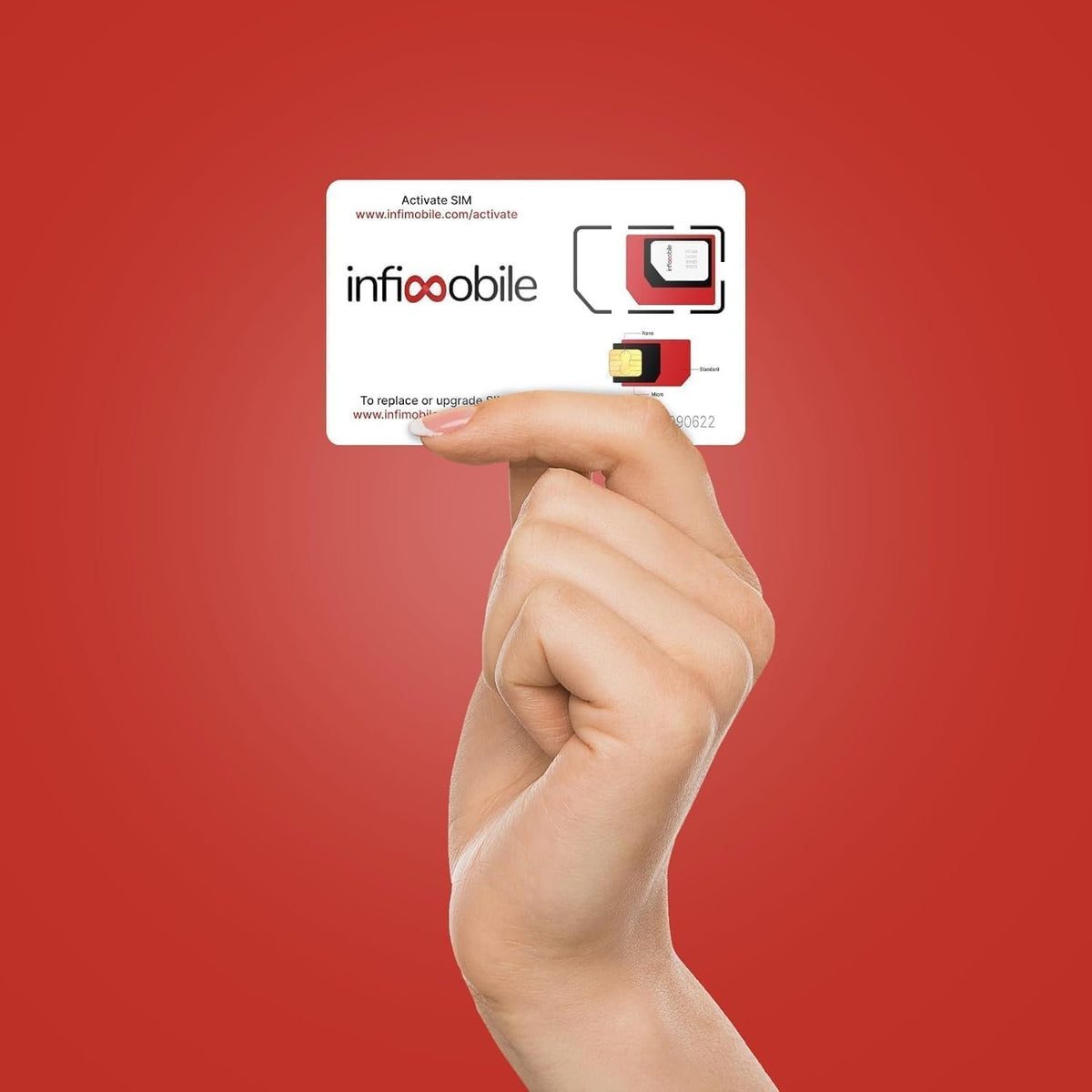 Infimobile Prepaid SIM Card – 18 Months Plan (12 + 6 Months Free 15GB/Month High-Speed Data | Unlimited Talk & Text | Nationwide 4G/5G Coverage | $175 ($9.7/Month)