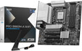 MSI PRO B860M-A WiFi Motherboard, mATX - Supports Intel Core Ultra Processors (Series 2), LGA 1851-12 DRPS, DDR5 Memory Boost (8600+ MT/s OC), PCIe 5.0 x16 & 4.0 x16, M.2 Gen5, Wi-Fi 7, 5G LAN