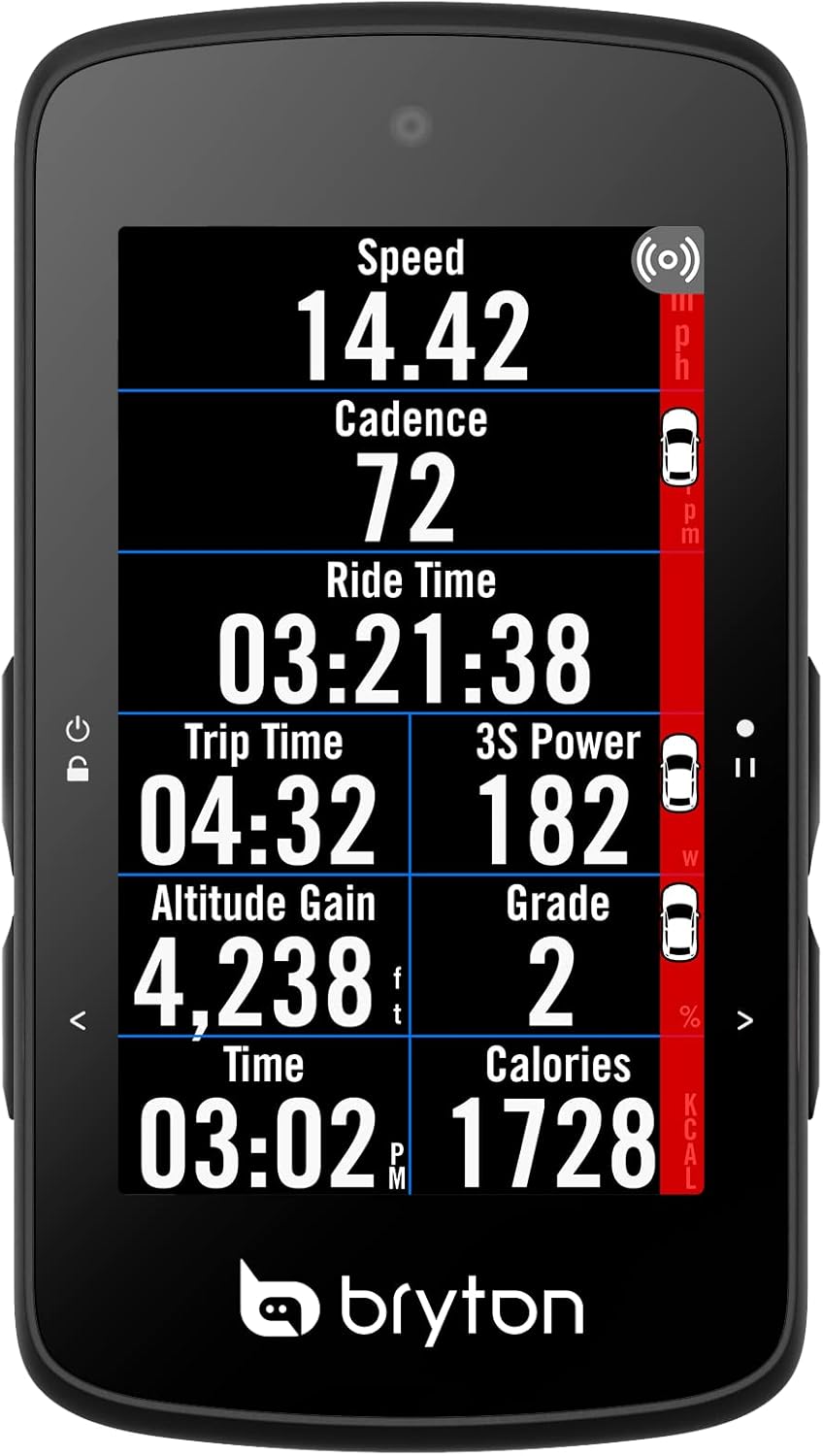 Bryton Rider 750SE GPS Bike/Cycling Computer. USA Version. Color Touchscreen, Pre-Loaded Maps, Online/Offline Navigation, Smart Trainer, Radar Support, 40hr Battery.