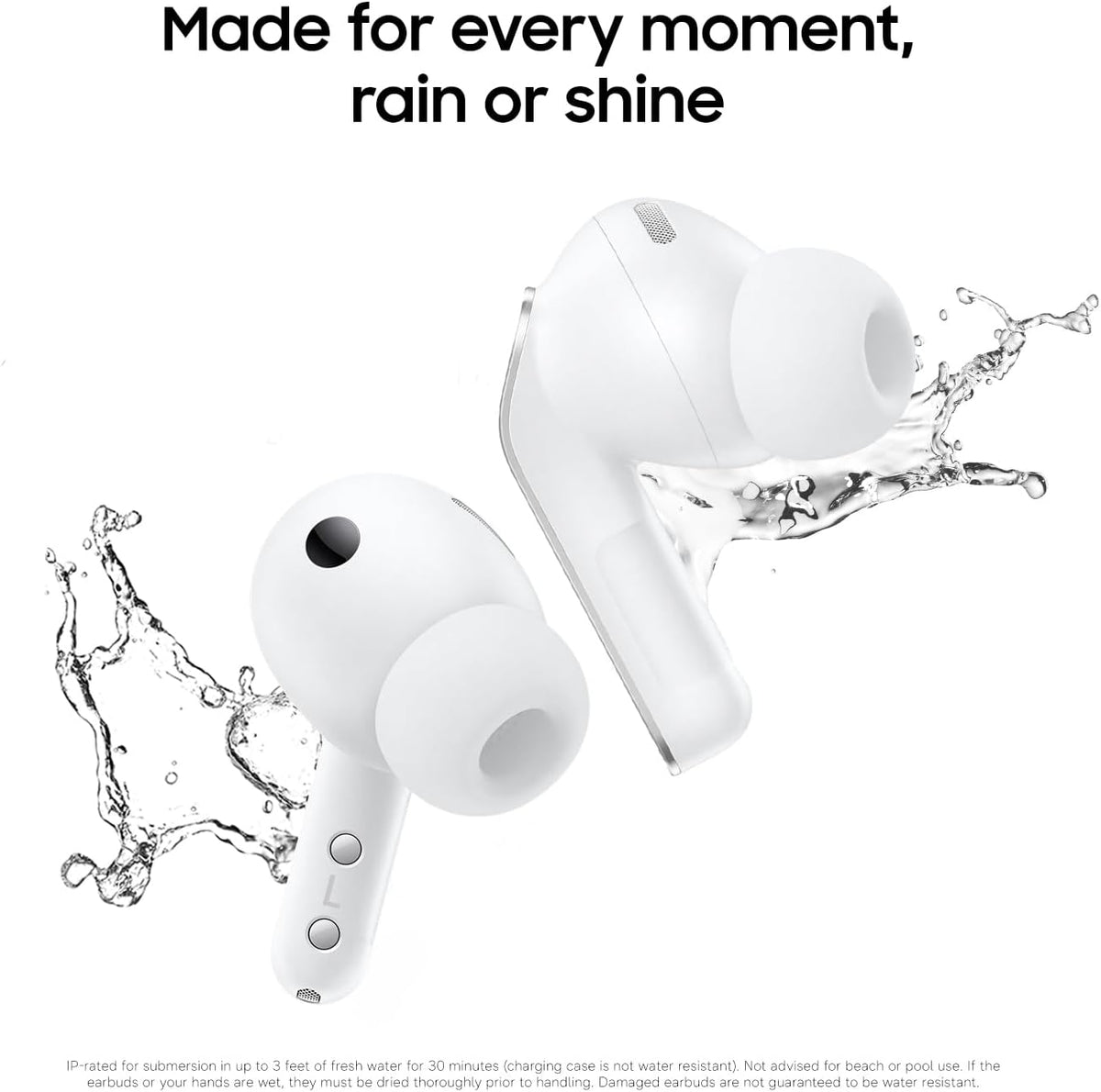 Samsung Galaxy Buds 4 Pro (2026) AI True Wireless Bluetooth Earbuds, Hi-Res Audio, 2-Way Speaker, ANC 2.0, Optimized Comfort, IP57, Live Translation, Black US Version, 2 Yr Warranty