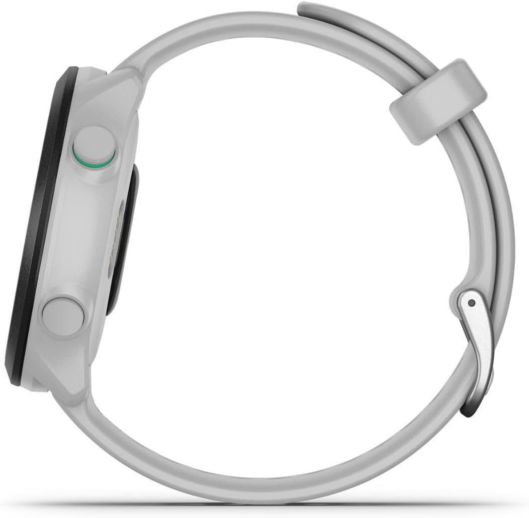 Garmin Forerunner 55, GPS Running Watch with Daily Suggested Workouts, Up to 2 Weeks of Battery Life, White