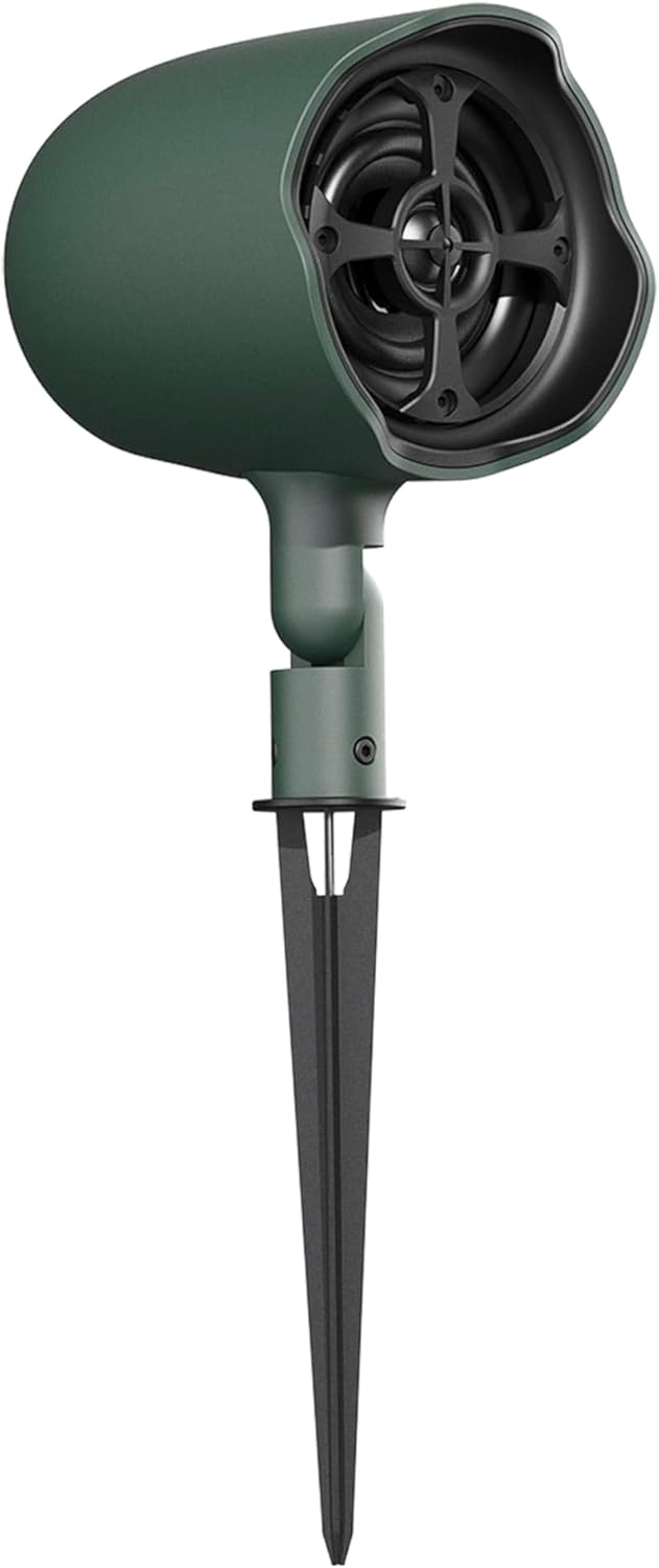 JBL Professional GSF3GN Waterproof, Ground-Stake Outdoor Landscape, Garden Speaker, 3" Coax, Green, 1 Pair of Speakers