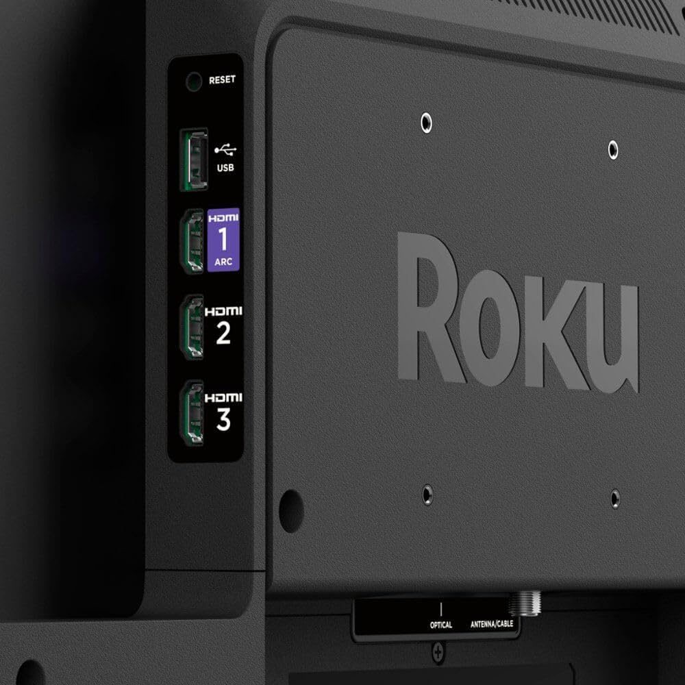 Roku 32-inch Select Series Full HD Smart TV Bundle 1080p LED Display, Dolby Audio, Works with Alexa, Voice Remote, Bluetooth Mode, w/AUX HDMI Cable, CPS 1-Year Protection Plan+Streaming kit (Renewed)