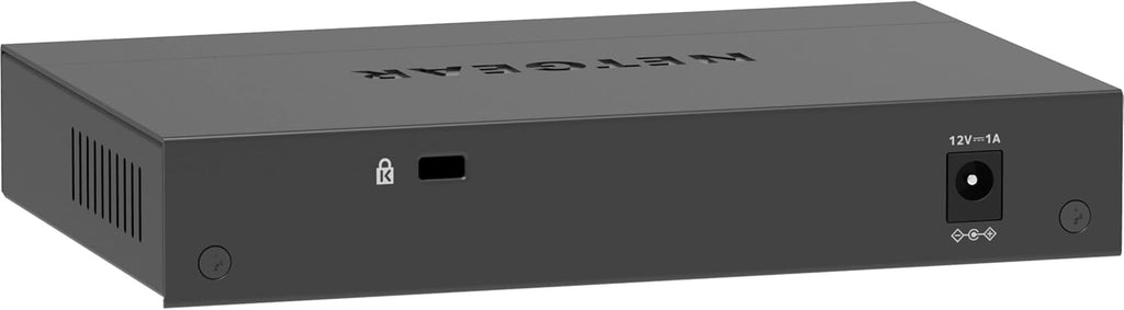 NETGEAR 5-Port 2.5G Multi-Gigabit Ethernet Unmanaged Network Switch (MS305) - with 5 x 2.5Gbps Ports, Desktop or Wall Mount, Metal Case