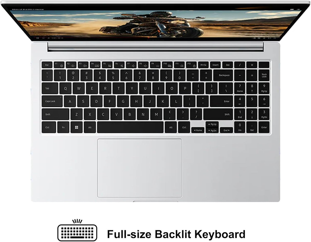 Samsung Galaxy Book 4 Business AI Laptop 15.6" FHD IPS Intel 10-core Ultra 7 150U (Beats i7-1335U) 16GB RAM 512GB SSD Backlit Fingerprint for Creator Designer Business Professional Win11Pro