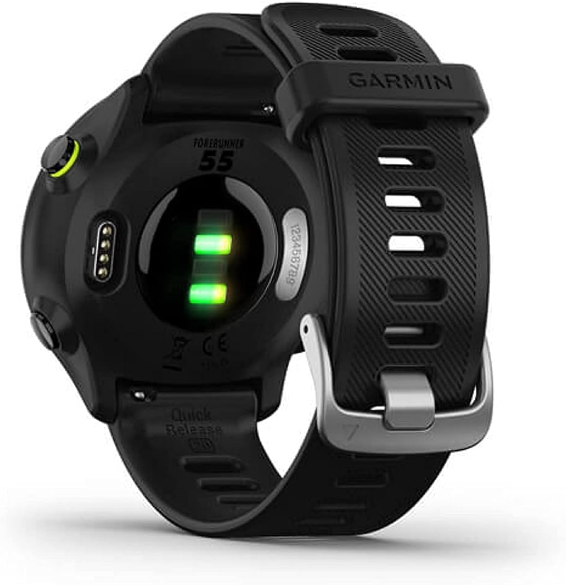 Garmin Forerunner 55, GPS Running Watch with Daily Suggested Workouts, Up to 2 weeks of Battery Life, Black (Renewed)