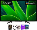 Sony KD32W830KIT1 32 inch Class W830K HD LED Smart Google TV HDR Android TV Built in Chromecast WiFi HDMI Streamin