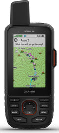 Garmin GPSMAP 66i, GPS Handheld and Satellite Communicator, Featuring TopoActive Mapping and inReach Technology