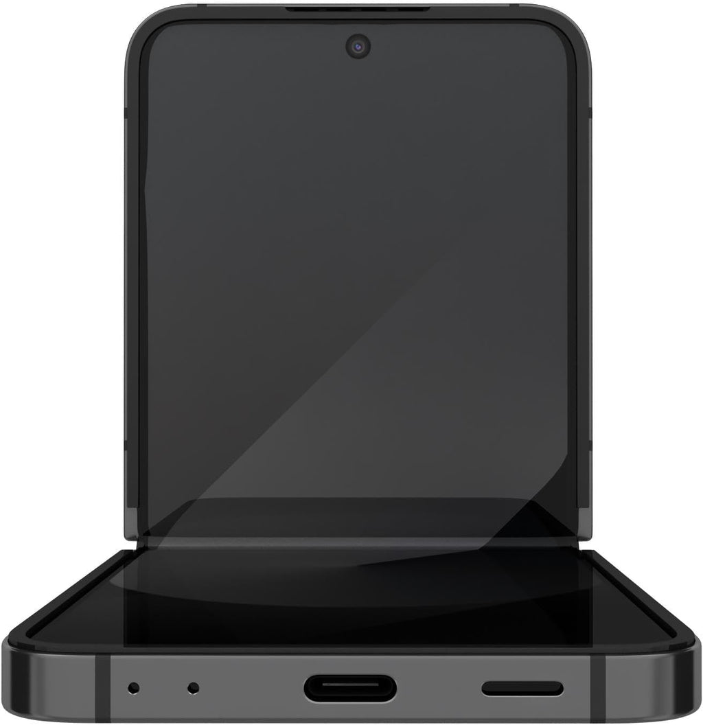 Samsung Galaxy Z Flip6, 256GB, Crafted Black - Unlocked (Renewed)