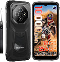 Blackview Fort 1 Rugged Phone Android 15, 18GB+256GB 2TB Expand 10000mAh Battery Rugged Smartphone Unlocked, Gemini AI 6.56 Inch 90Hz, 4G T-Mobile Dual SIM IP69K Waterproof, Fingerprint/NFC/OTG/GPS