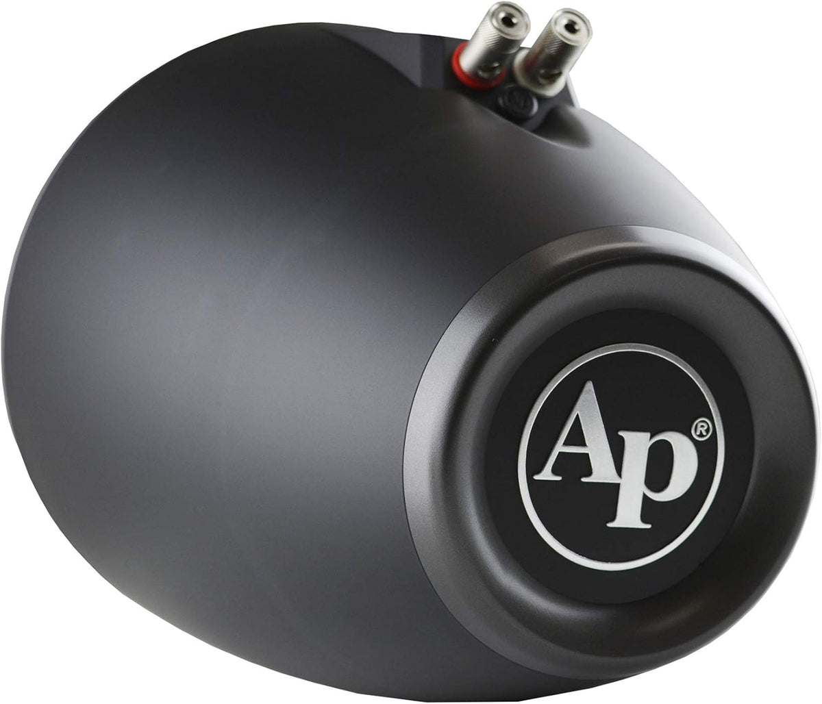 Audiopipe APMP-600ETW 6 Inch Compact Multi Purpose Directional Stereo Speaker Enclosure for Car Audio, Marine, UTV, and ATV Sound System, Black (Pair)…