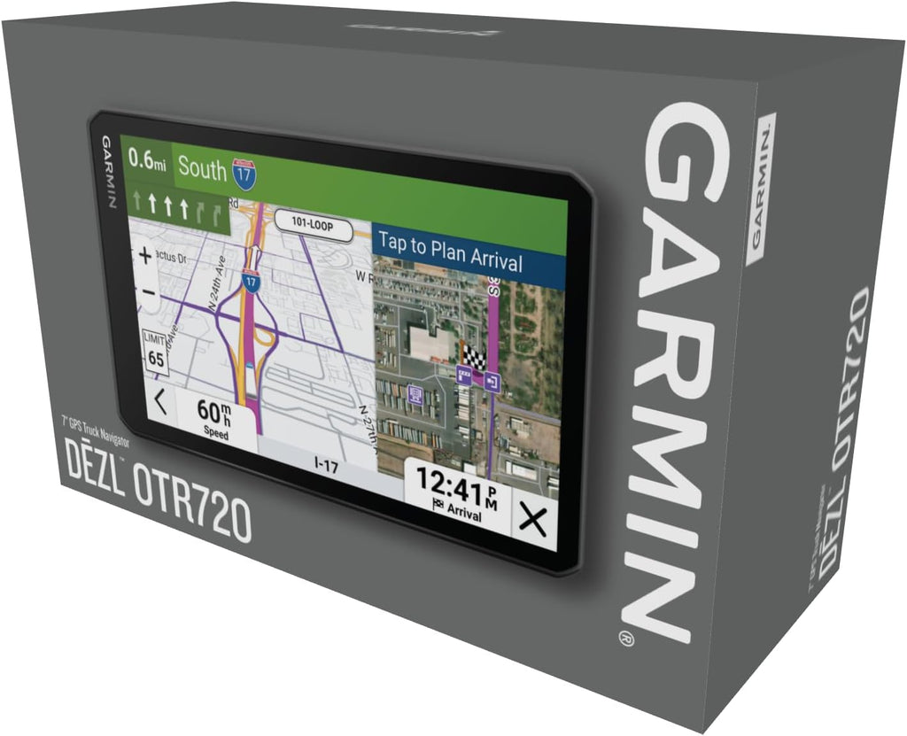 Garmin dēzl OTR720 Trucking XP Bundle with Carrying Case, 32GB MicroSD Memory Card & 2-Year Extended Warranty (7"-OTR 720 Bundle)