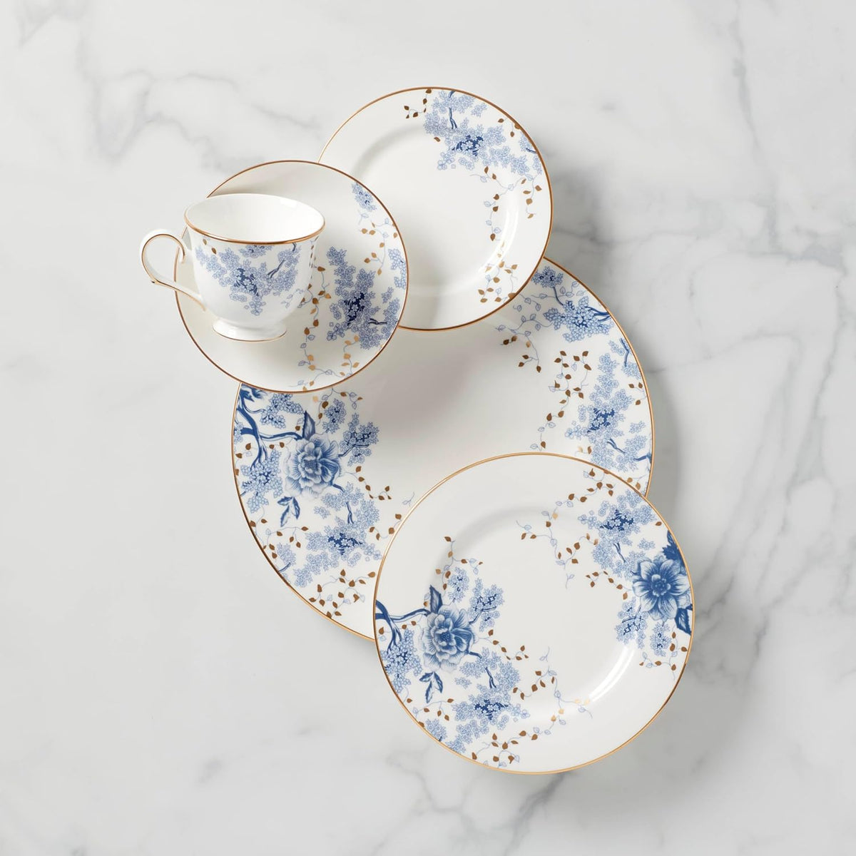 Lenox Garden Grove 5-Piece Place Setting, White - 6 ounces