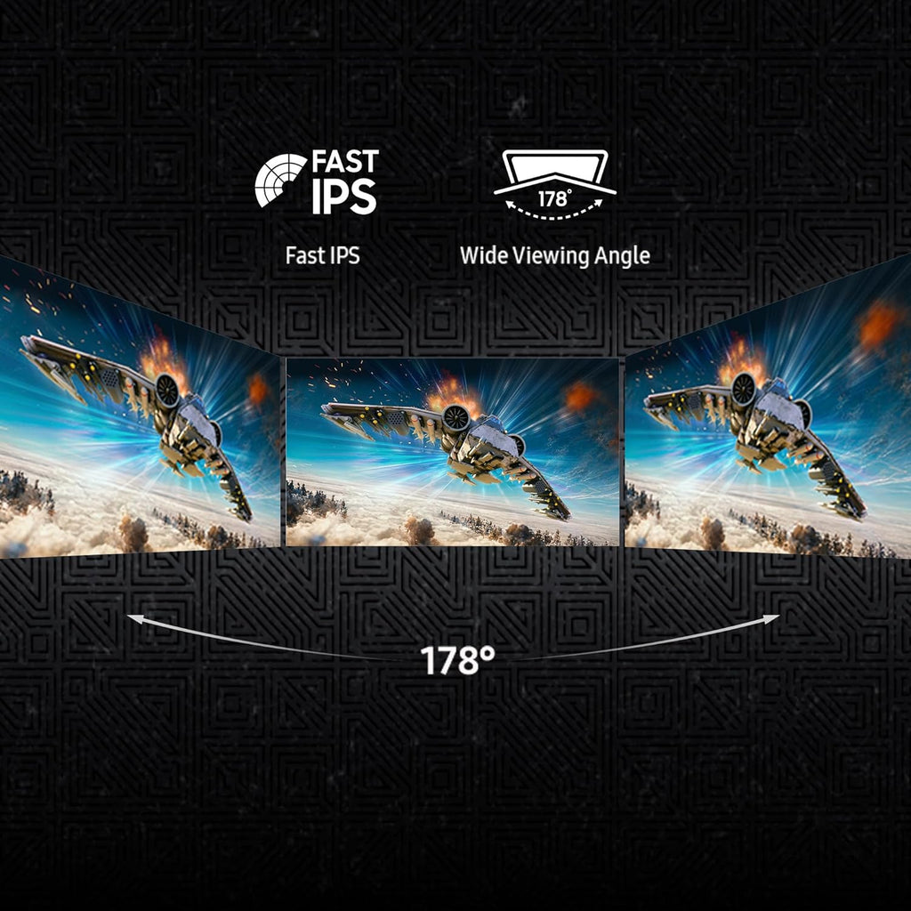 Samsung 25" Odyssey G4 (G40H) Gaming Monitor - FHD, Fast IPS, 300Hz, HDR10, 1ms, G-Sync Compatible, AMD FreeSync Premium, Black Equalizer, Virtual Aim Point, HAS/Tilt/Swivel/Pivot, LS25HG402ENXZA