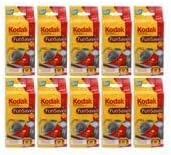 Kodak Fun Saver Single Use Camera (10-Pack) Bundle (10 Items)