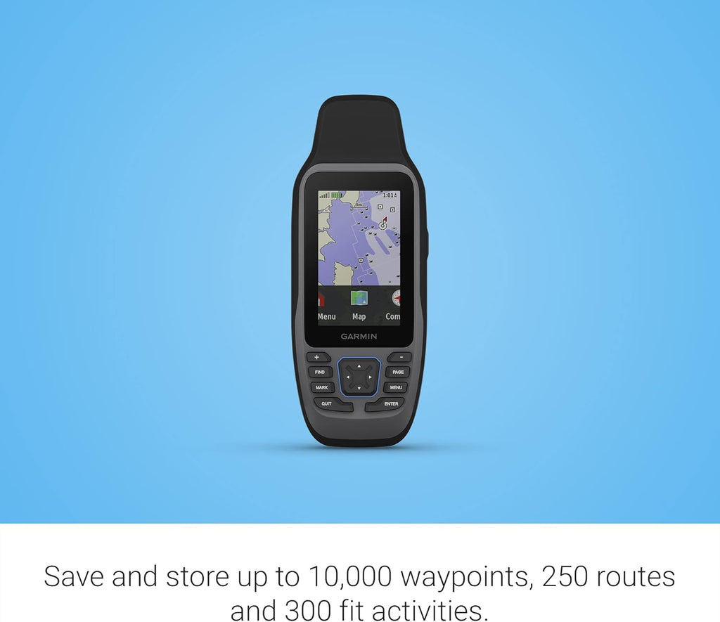 Garmin GPSMAP 79sc, Marine GPS Handheld Preloaded with BlueChart g3 Coastal Charts, Rugged Design and Floats in Water