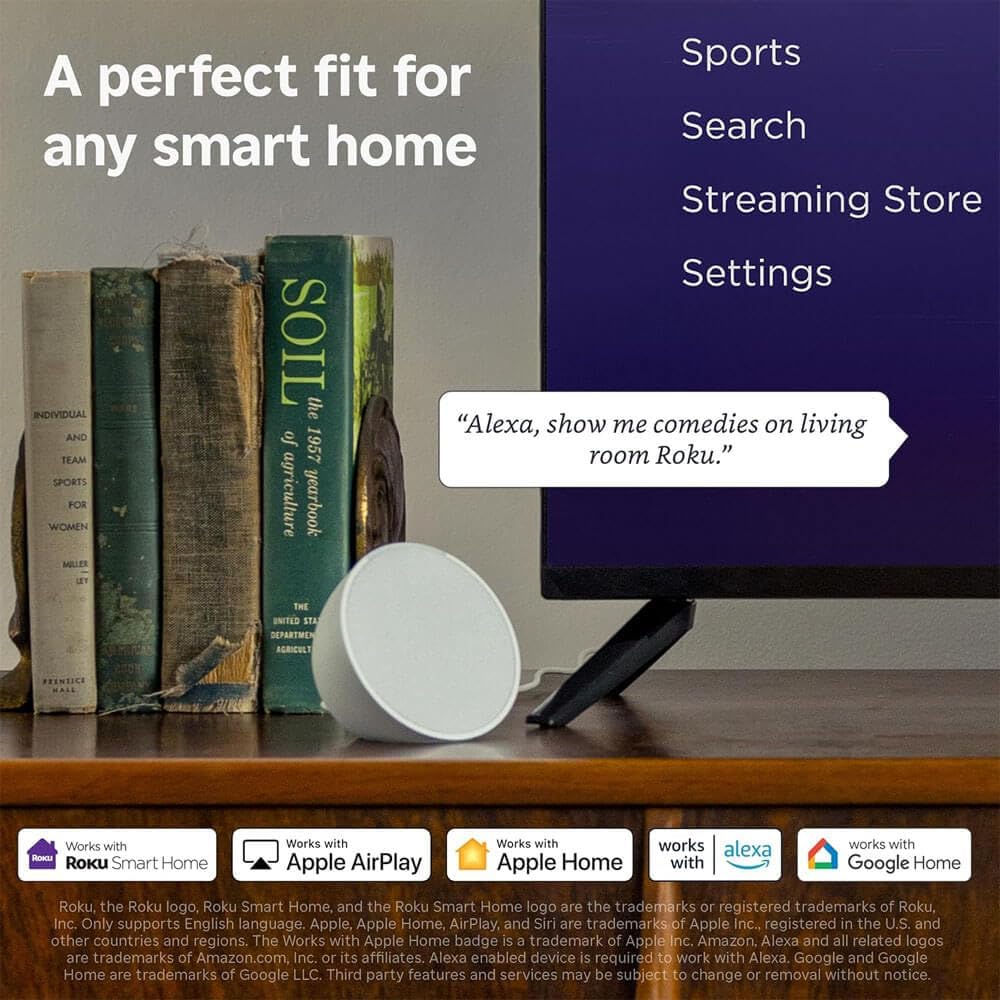 Roku 40 Inch Class Select Series 1080p Full HD Smart TV WiFi LED Display Voice Remote Streaming Apps Included HDMI Cable Streaming Bundle 12 Month CPS Warranty Television