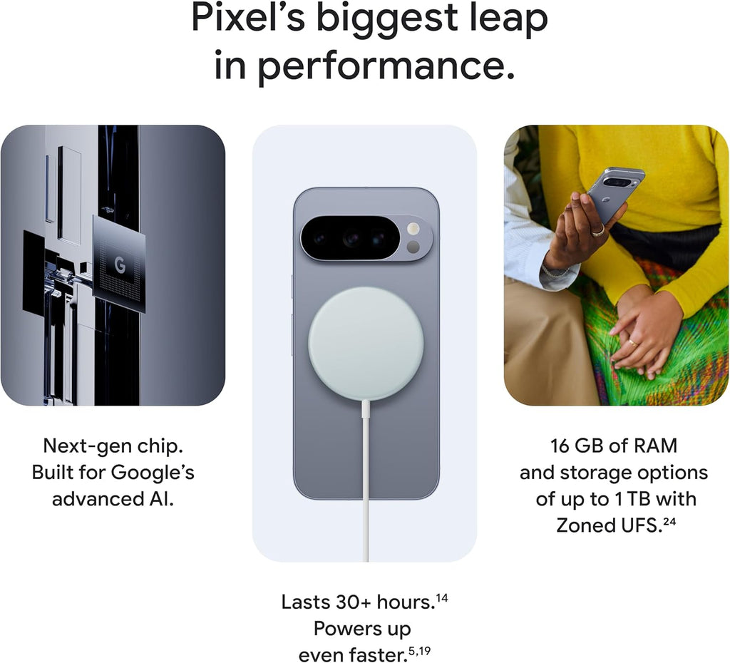 Google Pixel 10 Pro XL - Unlocked Android Smartphone - Gemini AI Assistant, Triple Rear Camera System, and 6.8" Super Actua Display - Moonstone - 256 GB (2025 Model) (Renewed)