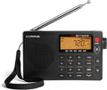 C. Crane CC Skywave 2 AM, FM, Shortwave, NOAA Weather + Alert, VHF Aviation Band, Small Battery-Operated Portable Travel Radio with Clock and Alarm