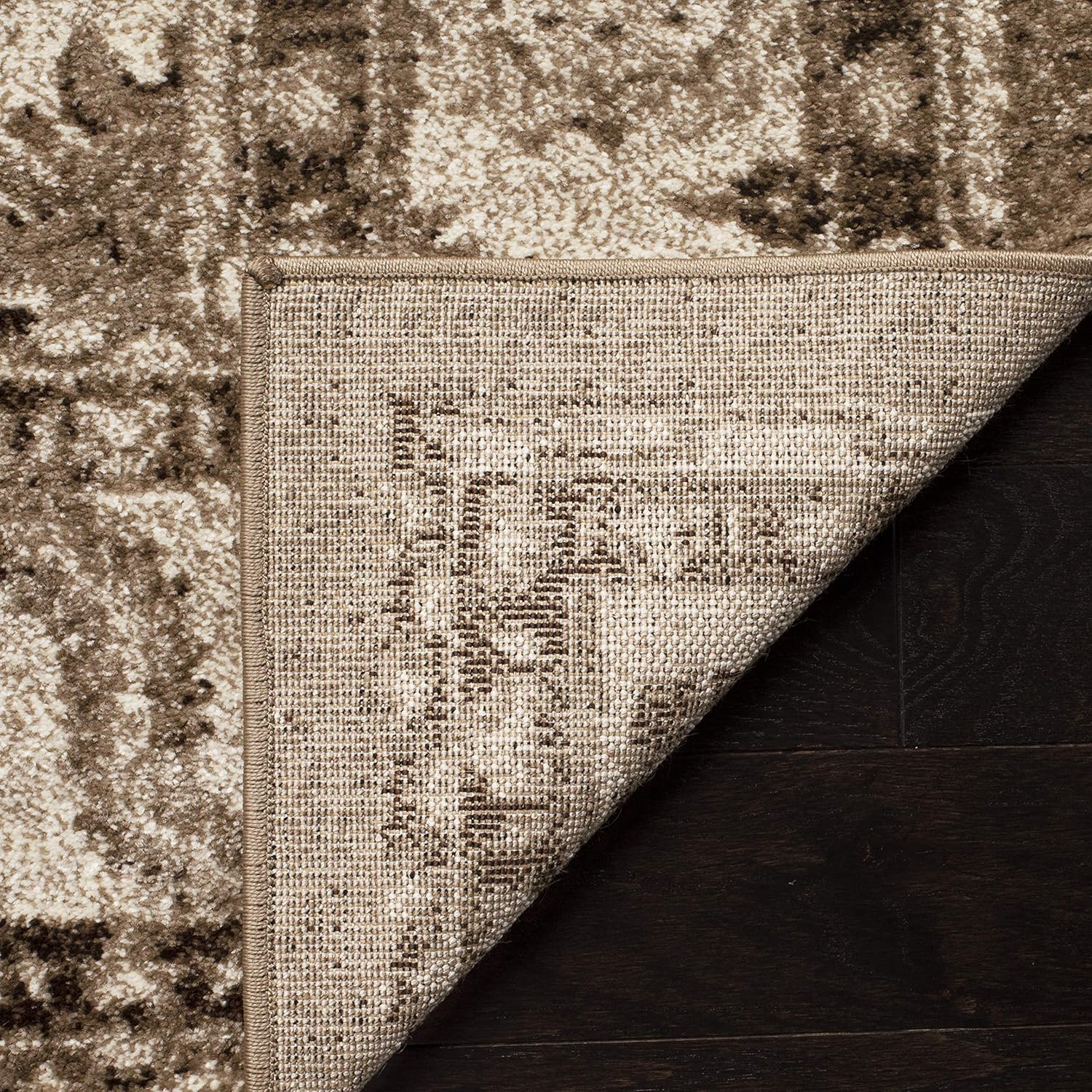 SAFAVIEH Area Rug 9x12 - Vintage Hamadan Collection - Large - Taupe, Traditional Persian Design, Non-Shedding & Easy to Clean, Ideal for Living Room, Bedroom, Dining Space (VTH214T)