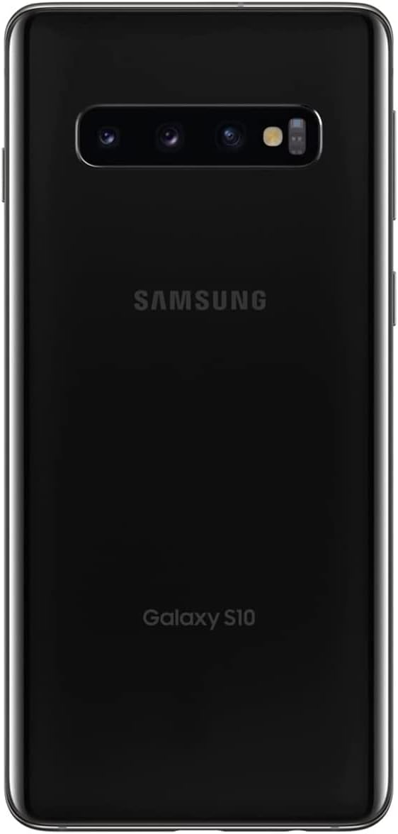 Samsung Galaxy S10, 128GB + 6GB RAM, Prism Black - Unlocked (Renewed) | 6.1"