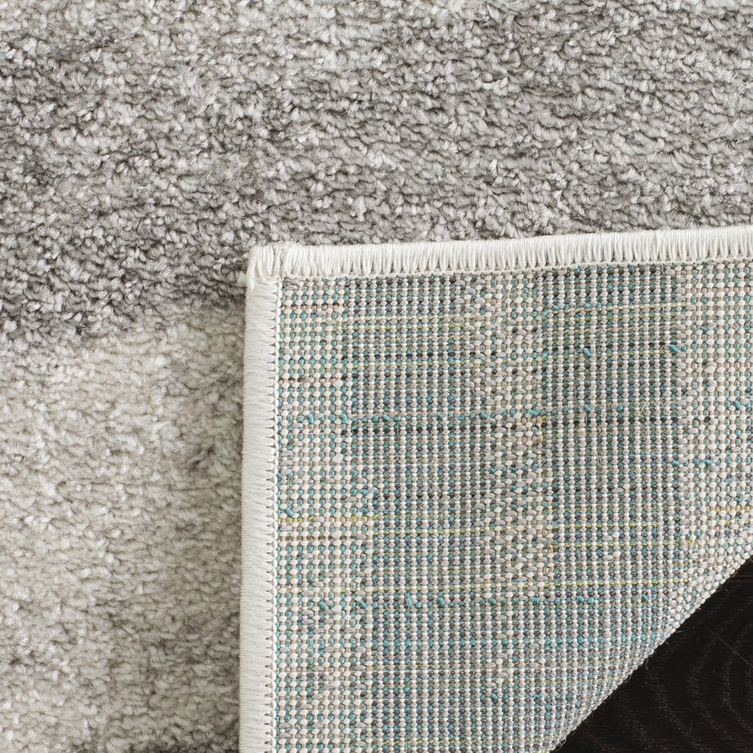SAFAVIEH Area Rug 9x12 - Adirondack Collection - Large - Cream & Grey, Modern Wave Design, Non-Shedding & Easy to Clean, Ideal for Living Room, Bedroom, Dining Space (ADR125C)