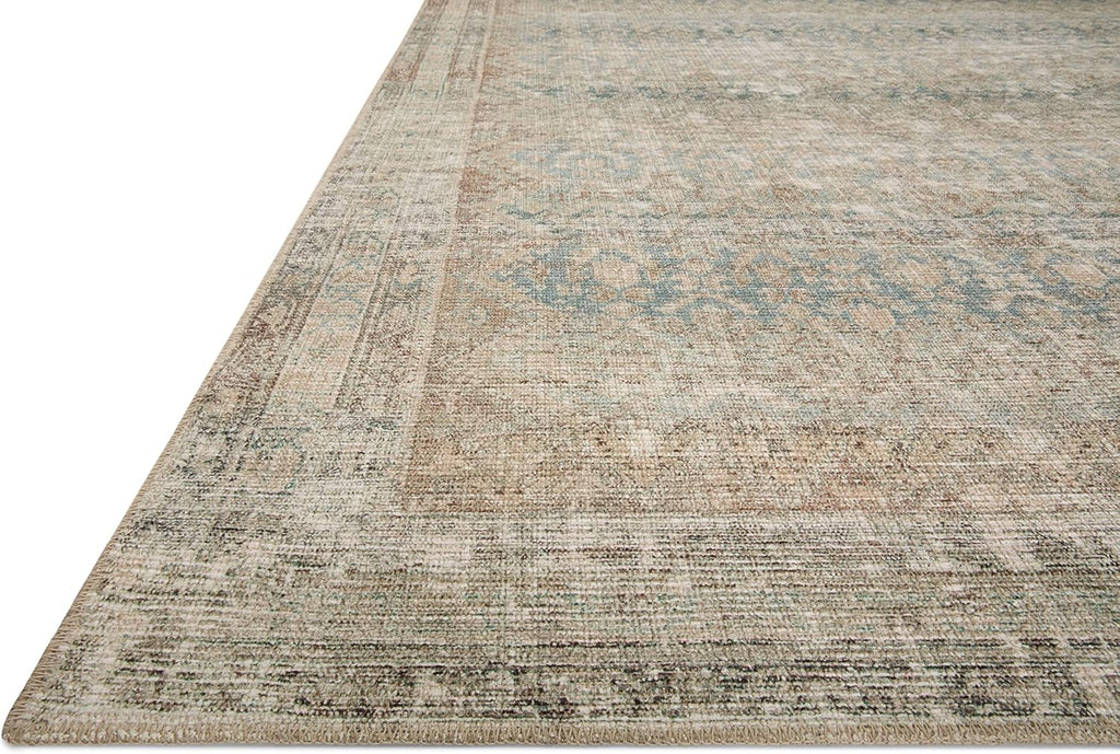 Loloi Angela Rose Aubrey Collection AUB-03 Jade/Natural 10'-0" x 14'-0", .19" Pile Height, Area Rug