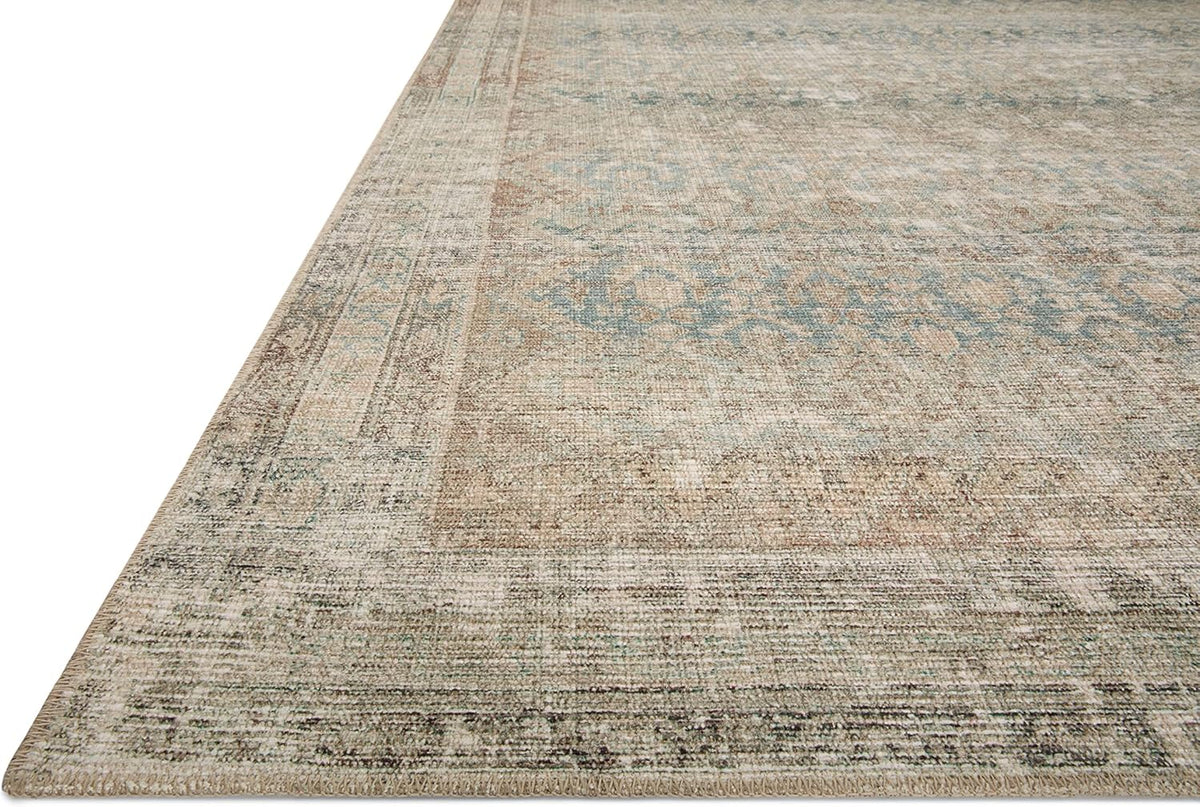 Loloi Angela Rose Aubrey Collection AUB-03 Jade/Natural 10'-0" x 14'-0", .19" Pile Height, Area Rug