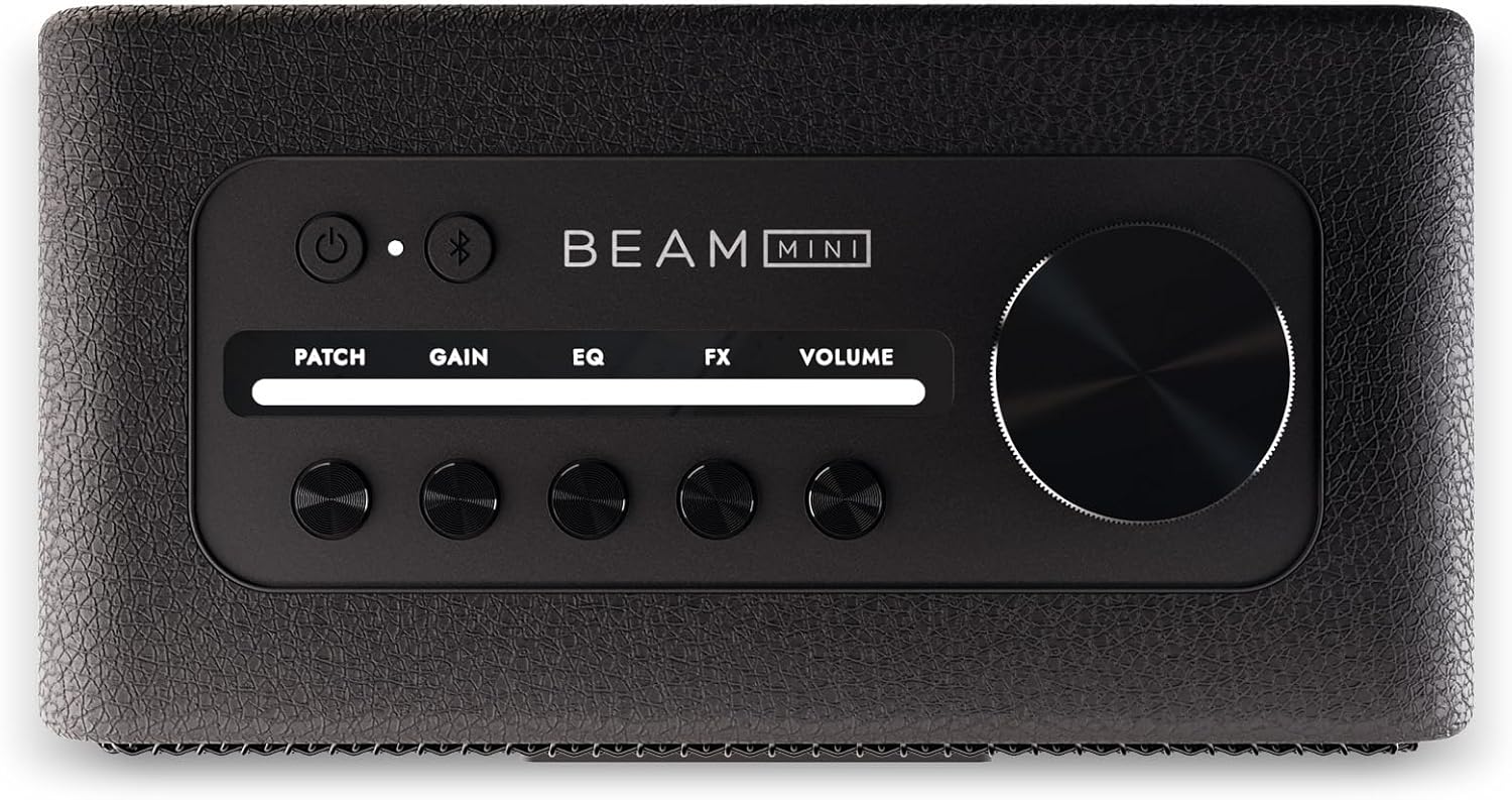 Blackstar Beam Mini Portable Guitar Amp w/NAM Compatibility, 17 Models, 35+ Effects, USB-C, and Bluetooth