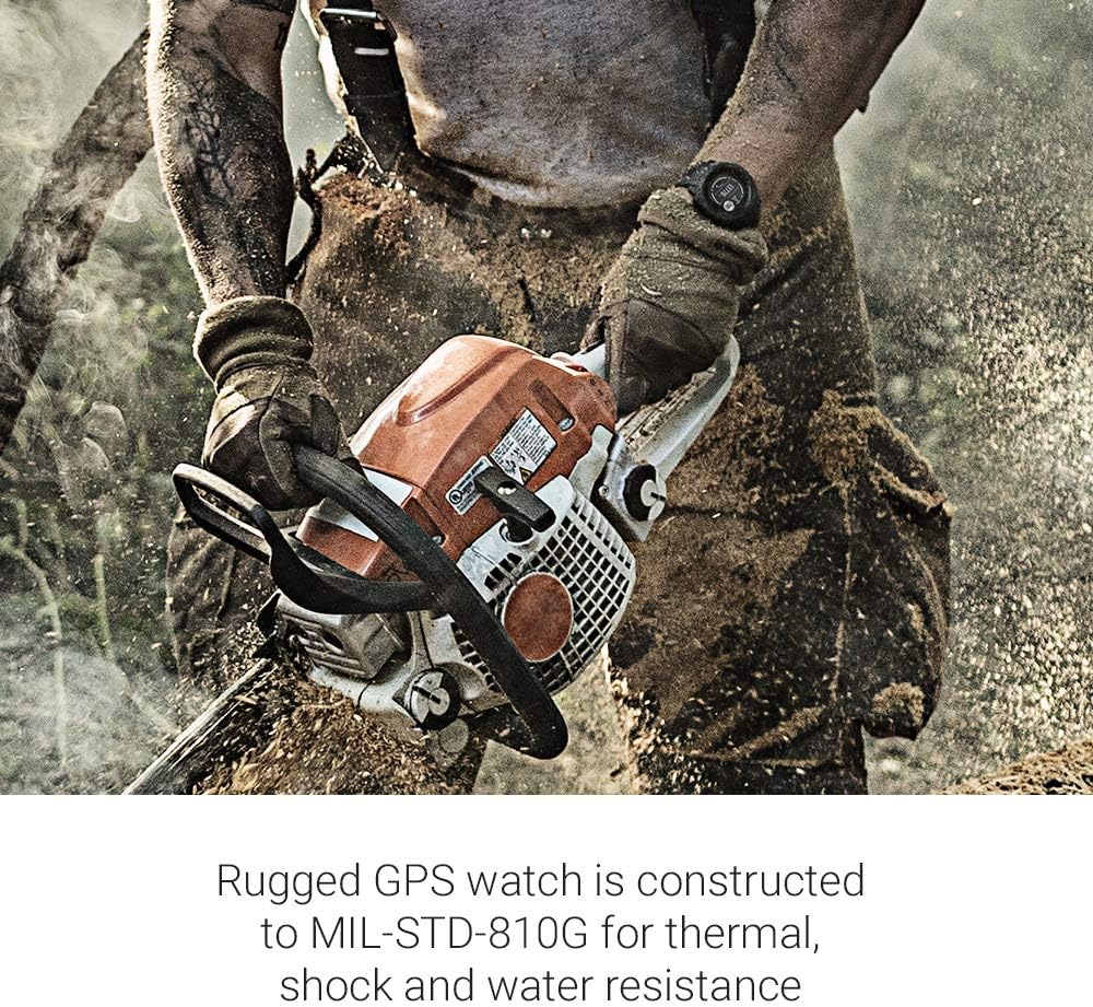Garmin 010-02064-01 Instinct, Rugged Outdoor Watch with GPS, features Glonass and Galileo, Heart Rate Monitoring, 3-Axis Compass, Tundra
