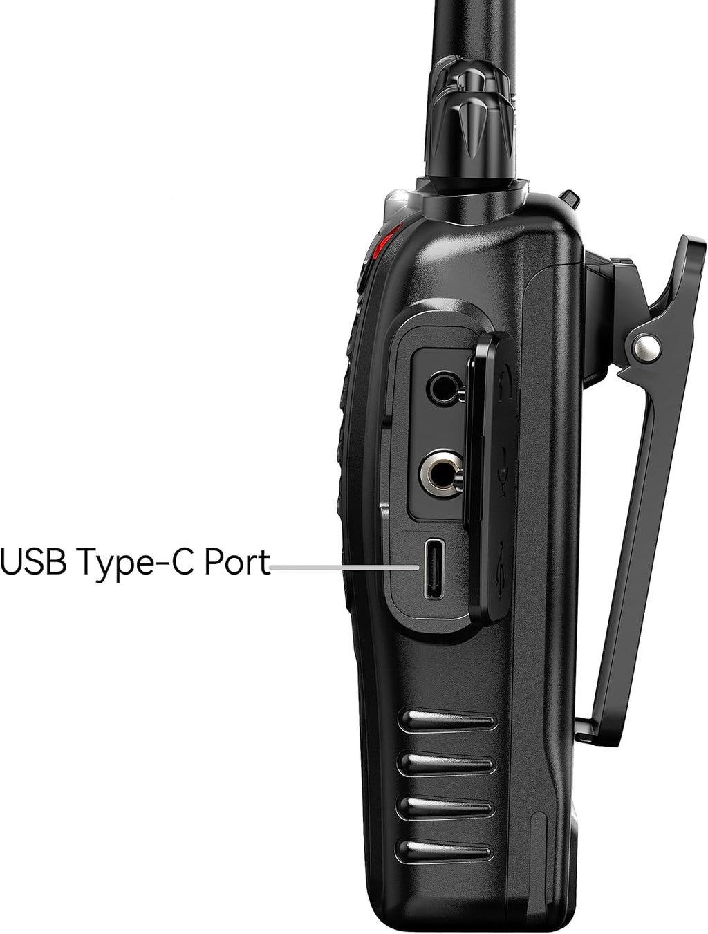 Rechargeable Long Range Two-Way Radios with Earpiece 10 Pack Arcshell AR-5 Walkie Talkies Li-ion Battery and Charger Included (10 Pack)