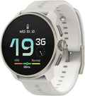 SUUNTO Race S GPS Sports Watch, 1.32" AMOLED Touchscreen w/Crown, 13 Days Battery Life, Training & Sleep Health Tracking, Dual-GNSS, 32GB Global Offline Maps, Lightweight for Running, Powder Gray
