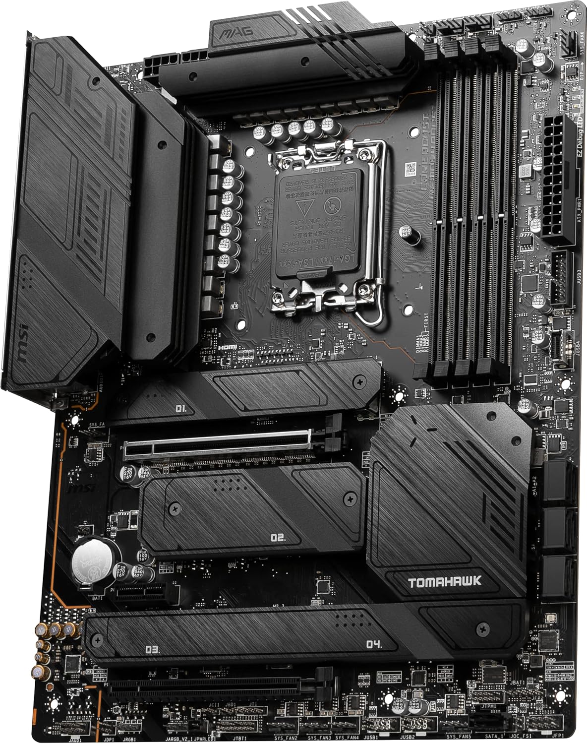 MSI MAG Z790 Tomahawk WiFi Computer Gaming Motherboard (Supports 12th/13th Gen Intel Processors, LGA 1700, DDR5, PCIe 5.0, M.2, USB 3.2 Gen2, Wi-Fi 6E, ATX) Intel Gaming PC Motherboards (Renewed)