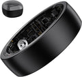 Smart Ring for Men Women, Health Fitness Tracker Ring with Sleep Tracker, Heart Rate, SpO2, Step Counter for iOS and Android, IP68 Waterproof (Black 13)