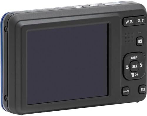 KODAK PIXPRO FZ55 Digital Camera Bundle, Includes: SanDisk 64GB SDXC Memory Card, SD Card Reader Compatible with Computers and Smartphones and Memory Card Wallet (4 Items) (Blue)