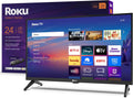 Roku Smart TV – 24-Inch Select Series, 720p HD TV – Roku TV with Voice Remote – Flat Screen LED Television with Wi-Fi for Streaming Live Local News, Sports, Family Entertainment