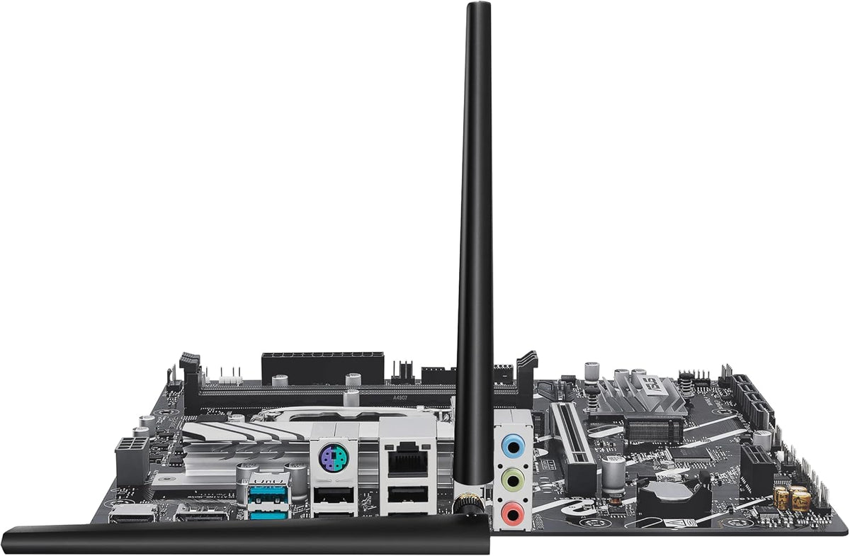 ASUS Prime H810M-A WiFi-CSM Intel® H810 LGA 1851 mATX Motherboard, 6+1+1+1 Discrete MOS, DDR5, PCIe 4.0, 2X M.2, Intel® 1Gb Ethernet, Wi-Fi 6, DisplayPort, HDMI™, USB 10Gbps, Front USB 5Gbps Type-C®