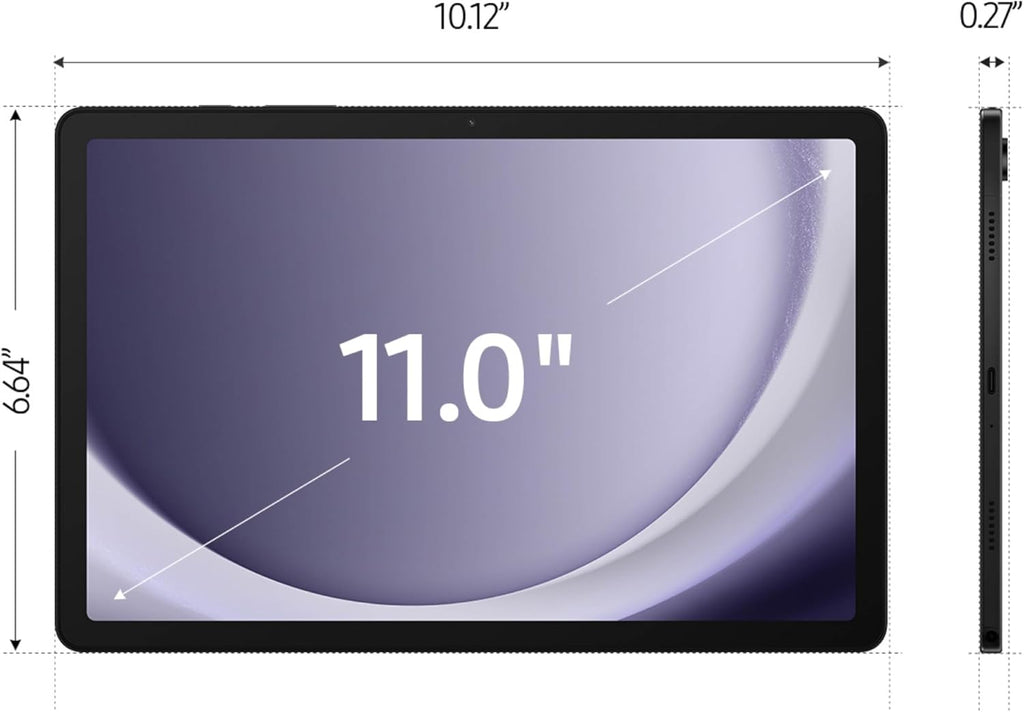 Samsung Galaxy Tab A9+ 11.0" 64GB Gray Wi-Fi Tablet X210 2023 (Renewed)
